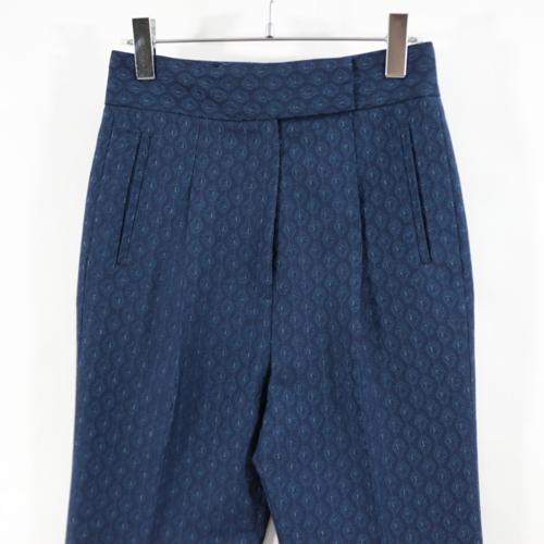 Mame Kurogouchi マメクロゴウチ 19AW WOOL KOMON JACQUARD BOOT CUT