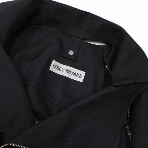 ISSEY MIYAKE イッセイミヤケ ライダースジャケット 2 ブラック