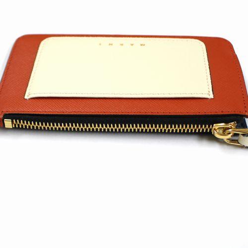 MARNI コインカードケース ライトブラウン 楽天市場】マルニ カードケース コインケース 本革 スリム バイ