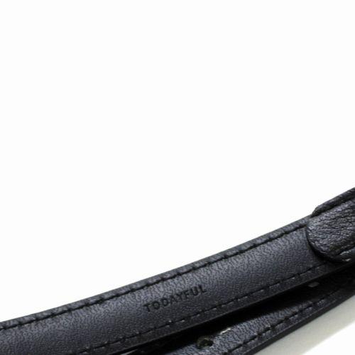 TODAYFUL トゥデイフル Square Plate Belt スクエアプレートベルト