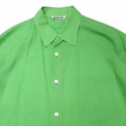 【新品】AURALEE 24SS　HARD TWIST FINX ORGANDY AURALEE HARD TWIST FINX ORGANDY SHIRT / CAMISOLE – Chum!
