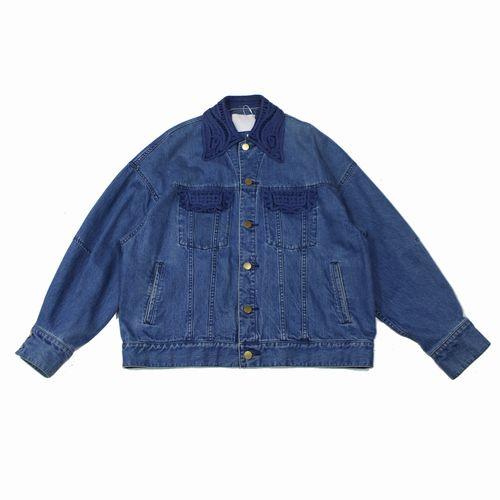 Mame Kurogouchi マメ クロゴウチ 21SS Oversized Embroidered Denim