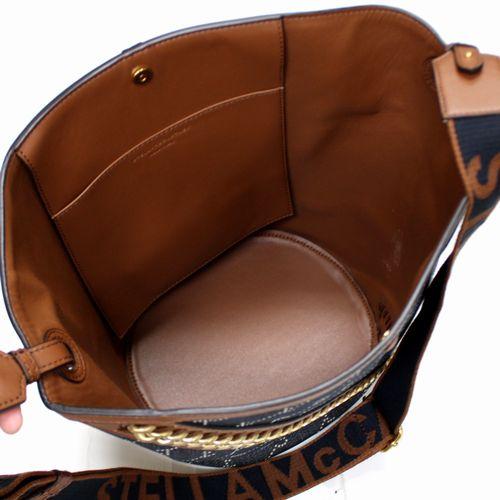 Stella McCartney ステラマッカートニー モノグラム バケットバッグ 