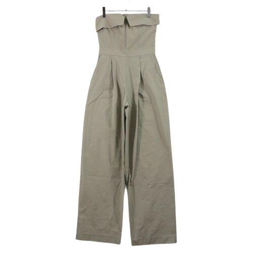 ZARA ザラ　ジャンプスーツ ZARA ザラ ストラップレス ジャンプスーツ オールインワン : unstitch