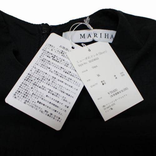 MARIHA マリハ 25SS ミューズのドレス (Short) ワンピース 36 ブラック