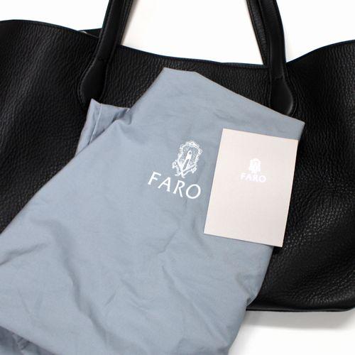 FARO ファーロ Cartello Tote Medium シュリンクレザートートバッグ