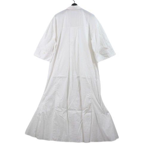 styling/ スタイリング 22SS パフスリーブシャツワンピース 1 ホワイト