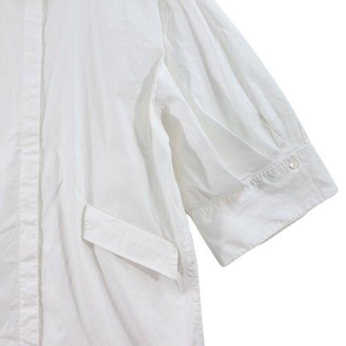 styling/ スタイリング 22SS パフスリーブシャツワンピース 1 ホワイト