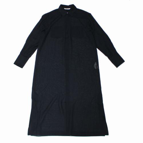 AURALEE オーラリー 20SS SHEER CLOTH SHIRTS ONE-PIECE シアークロス