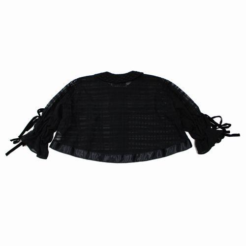 rurumu: 縷縷夢兎 ルルムウ 19SS Short Blouse ブラウス ブラック