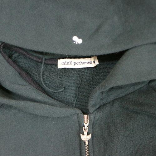 mina perhonen ミナペルホネン 14SS start ジップパーカー 40 グリーン