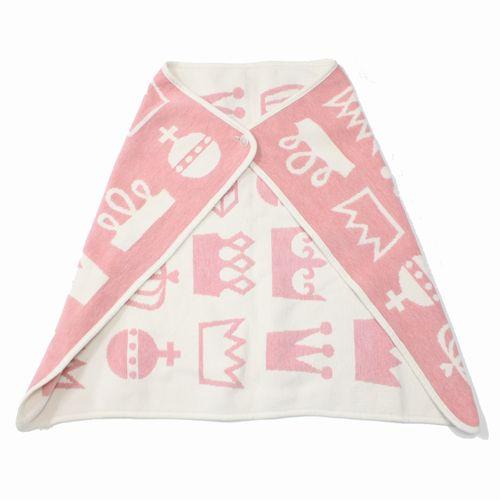 KLIPPAN クリッパン シュニールコットンミニブランケット ピンク