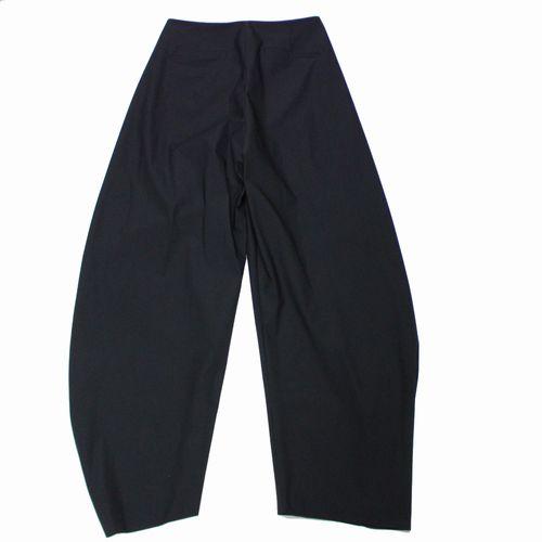 AMOMENTO アモーメント CURVED LEG PANTS カーブシルエット パンツ 0