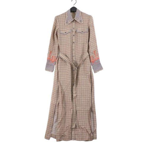 Chloe クロエ 20AW チェックワンピース 34 ベージュ : unstitch Yahoo