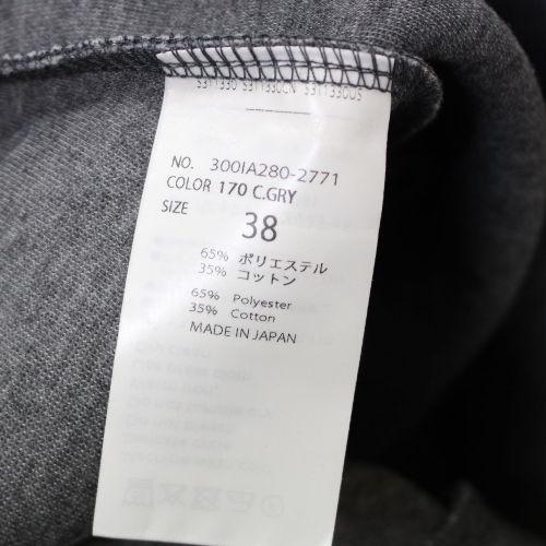 ENFOLD エンフォルド 25AW CIRCLE SOLID HOODIE ジップパーカー 38