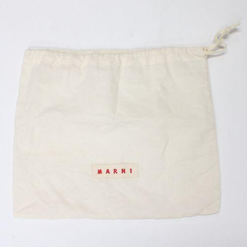 MARNI マルニ TRUNK BAG MINI クロスボディバッグ グレー×ベージュ×レッド_7