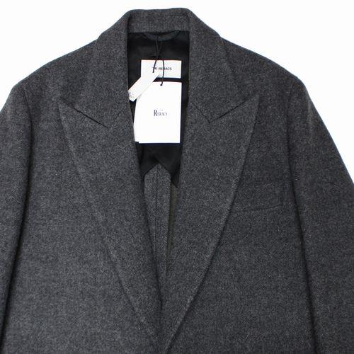 THE RERACS ザリラクス 25AW ウール チェスターコート 36 グレー