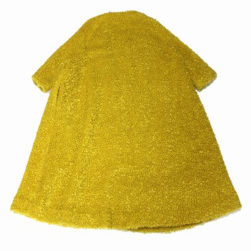 minaperhonen ミナペルホネン 16AW sweet sheep コート 38 イエロー