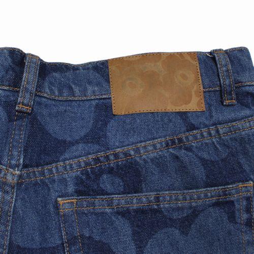 marimekko マリメッコ 25SS Maridenim Loose Unikko マリデニム ルーズ