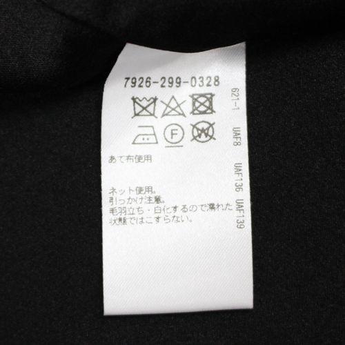 BLAMINK ブラミンク シルク ショートスリーブ ワンピース 38 ブラック