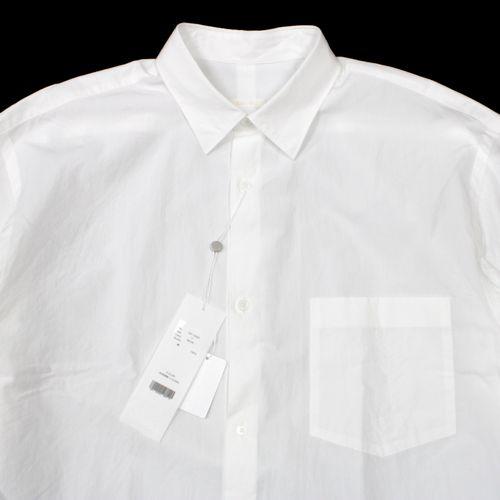 COMOLI コモリ 26SS コモリシャツ 5 ホワイト : unstitch Yahoo!店