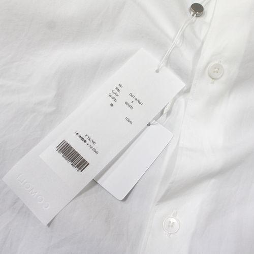 COMOLI コモリ 26SS コモリシャツ 5 ホワイト : unstitch Yahoo!店