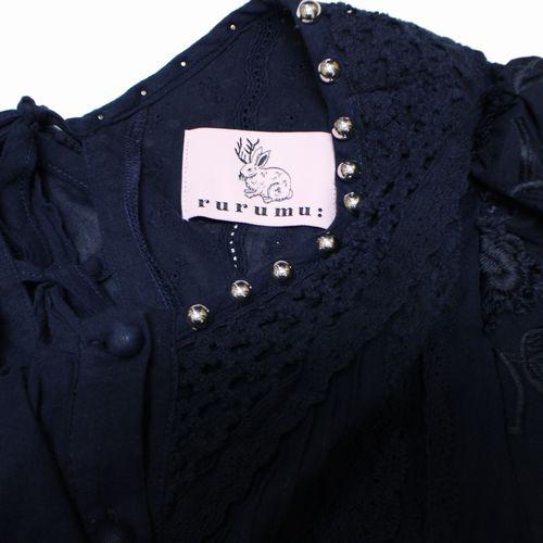 rurumu: 縷縷夢兎 ルルムウ 20SS purity cotton one-piece ワンピース