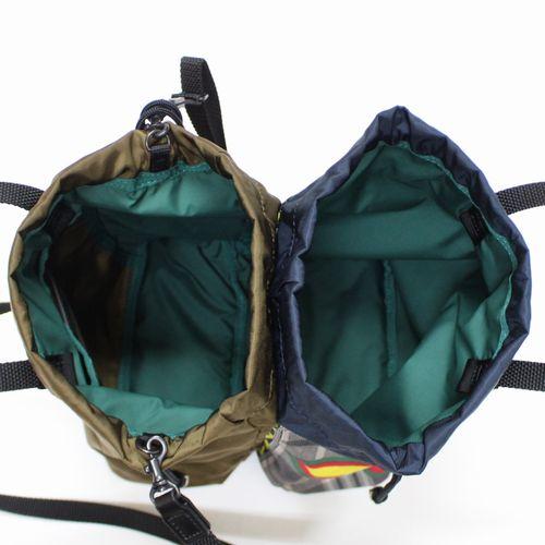 TOGA TOO トーガ トゥ Print drawstring bag プリントドローストリング