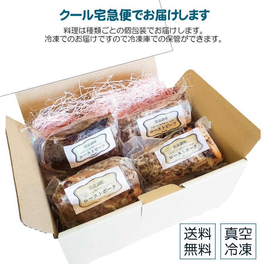どどんっと たっぷり１ｋｇ 低温調理 ローストビーフ ローストポーク 詰め合わせ お取り寄せ ディナー バースデー クリスマス グルメ ギフト 料理 Dh1017 Un Usual Store 通販 Yahoo ショッピング