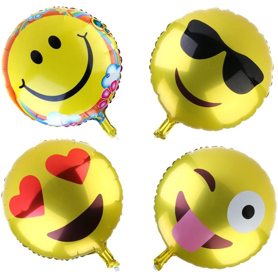 文字 風船 顔文字 誕生日 バルーン デザイン 飾り付け イベント 装飾11種の異なる 24個セット Dh2611 Un Usual Store 通販 Yahoo ショッピング