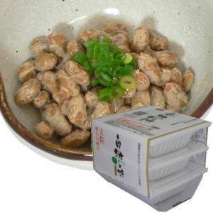 自然の味そのまんま　国産大豆使用の大粒味わい納豆［45g×3］｜uocha