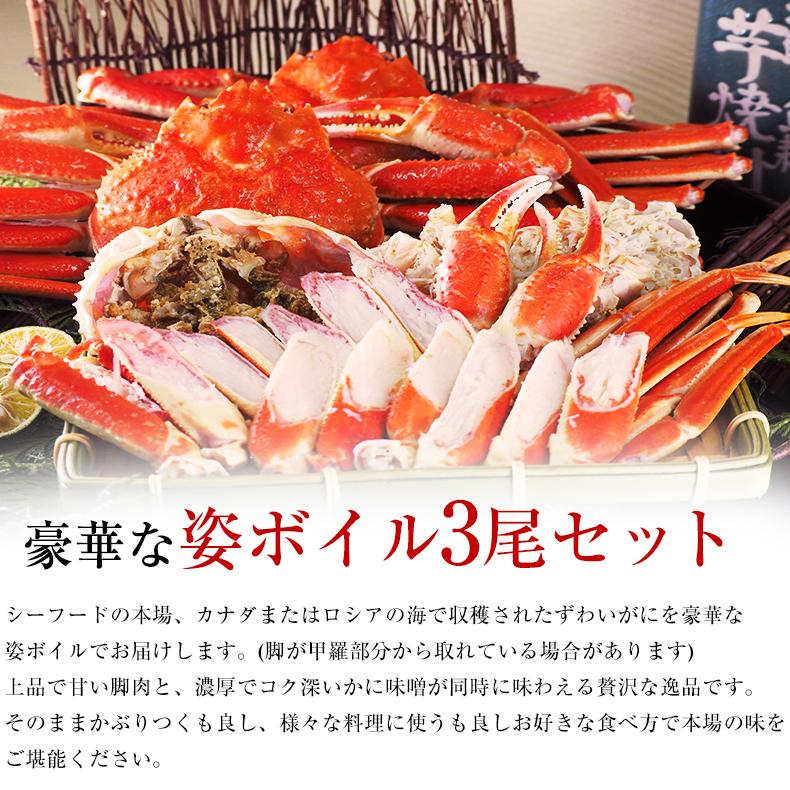 ズワイガニ 姿 ボイル 1.5kg 500g×3尾 冷凍 ずわいがに カニ か ズワイガニ 姿 ボイル 1.5kg 500g×3尾 冷凍 ずわいがに カニ か