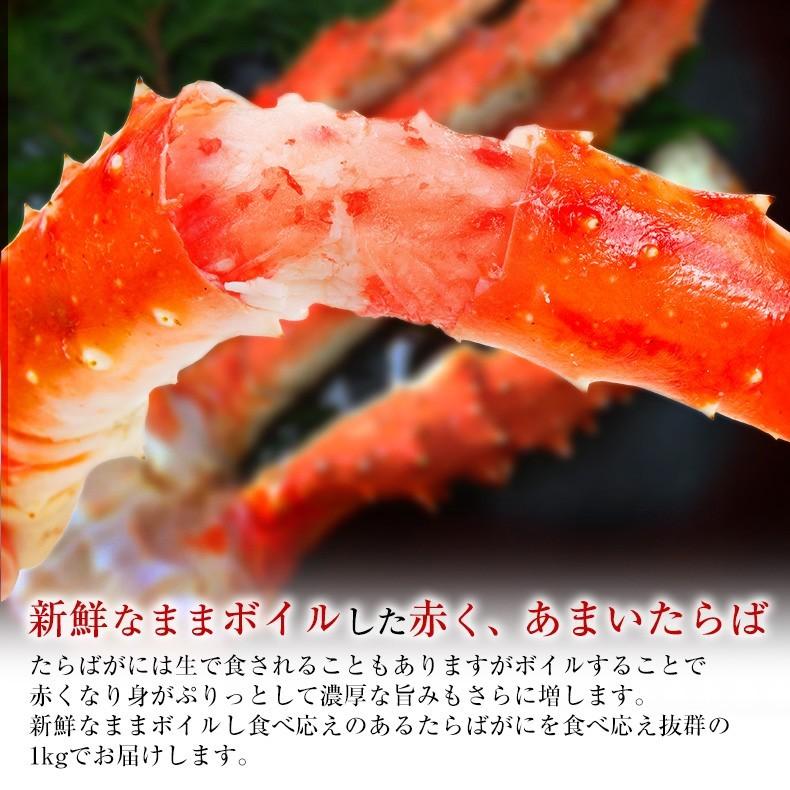 【シェア購入にオススメ】冷凍ボイル　タラバガニ5肩/1.0kg×5(5L) シェア購入にオススメ】冷凍ボイルタラバガニ5肩/1.0kg×5(5L)
