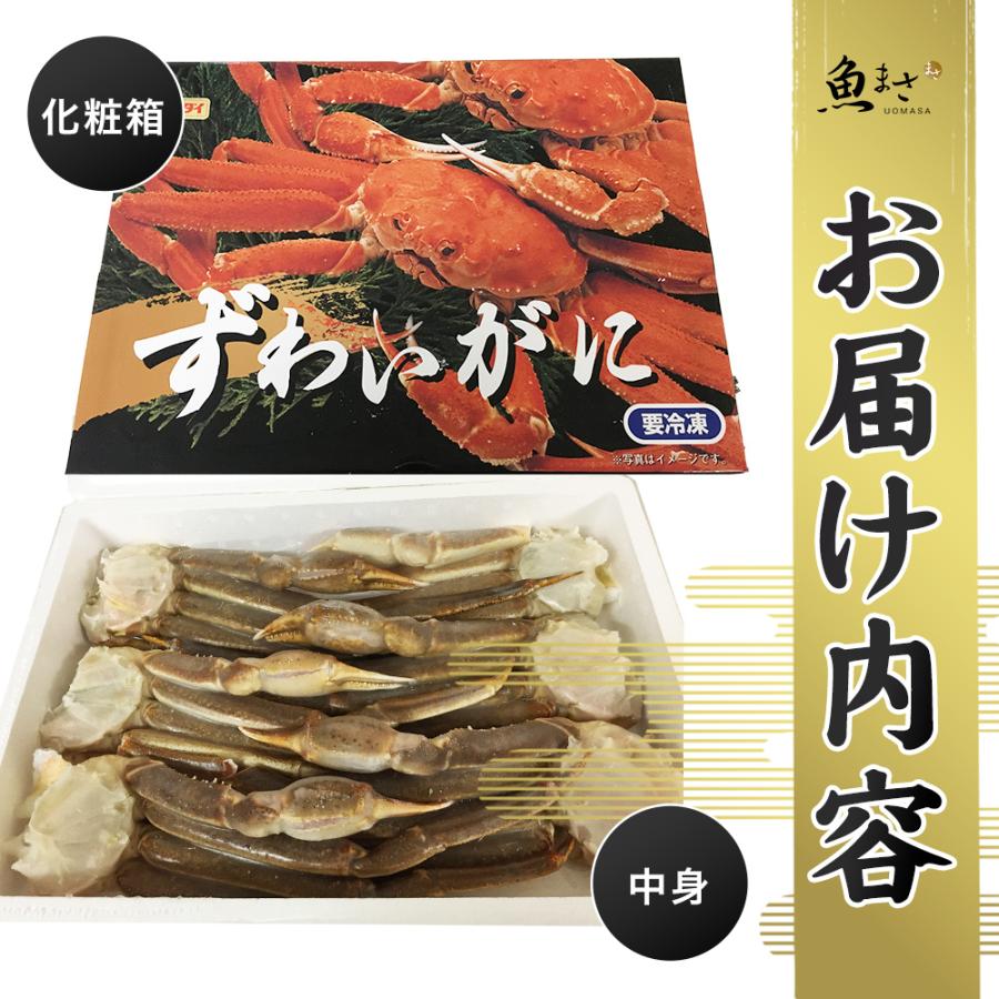 ズワイ ずわい カニ かに 蟹 特大 6L ズワイガニ(バルダイ種) 3kg 肩 脚 ｜ギフト｜蟹｜かに｜生｜高級｜バルダイ種｜特大｜6L｜6肩｜｜uomasa-netshop｜09