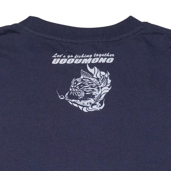 Tシャツ メンズ 半袖 厚手 ネイビー カワハギ 魚柄 釣り 6.2oz |  | 03