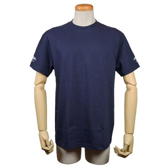 Tシャツ メンズ 半袖 厚手 ネイビー アオリイカ 魚柄 釣り 6.2oz |  | 01