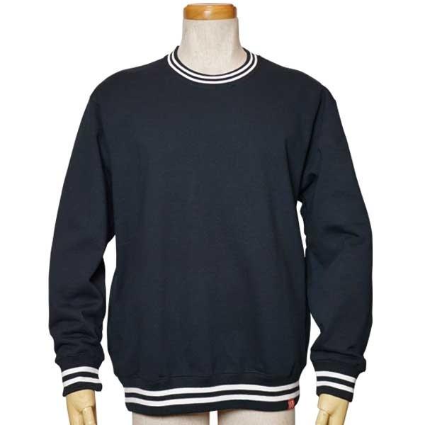 トレーナー 厚手 裏起毛 ヒラメ 魚柄 釣り メンズ ポケット付き ライン入り |  | 01