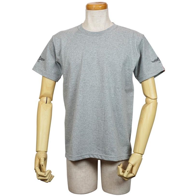 Tシャツ メンズ 半袖 極厚 グレー シーバス 魚柄 釣り 7.1oz |  | 01
