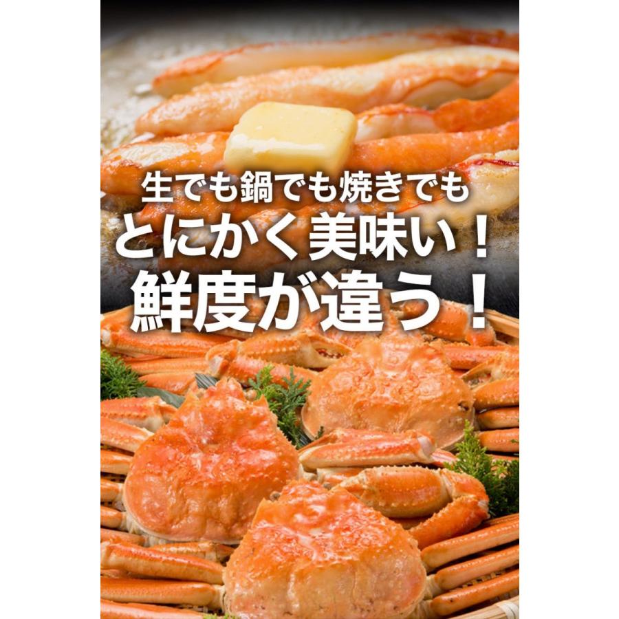 ズワイガニ しゃぶしゃぶ用 1.5kg（500g×3P) 60本入 ポーション カニ かに 蟹 ずわい お歳暮 歳末 お歳暮 年末グルメ 贈答 迎春 | おさかな問屋 魚奏 | 03