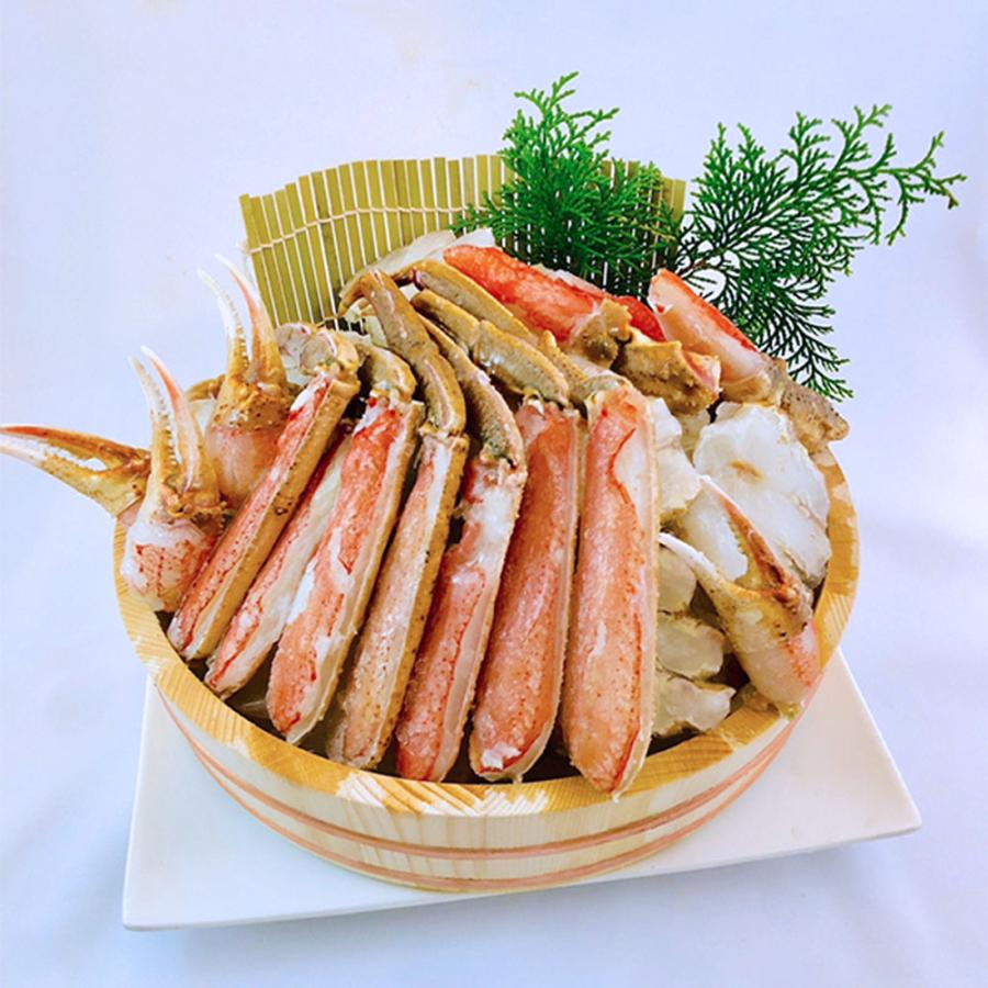 生ずわいがに ハーフポーション 総重量約1.36kg（正味1.16kg） ズワイ 蟹 かに カニ 化粧箱 送料無料 歳末 お歳暮 年末グルメ 贈答 迎春 | おさかな問屋 魚奏 | 15