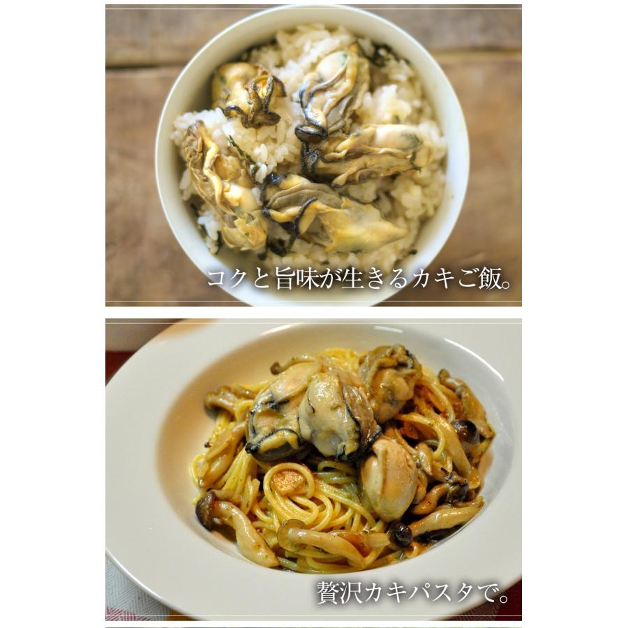 牡蠣 かき カキ 広島 剥き牡蠣 1kg 特大 大粒 2Lサイズ （解凍後約850g/約30個前後) 鍋 歳末 お歳暮 年末グルメ 贈答 迎春 | おさかな問屋 魚奏 | 11