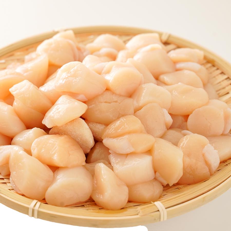 生ほたて貝柱 2kg(1kg×2パック） ひび割れ 欠け 訳あり ほたて ホタテ 帆立 生食 刺身 海鮮 歳末 お歳暮 年末グルメ 贈答 迎春 | おさかな問屋 魚奏 | 18