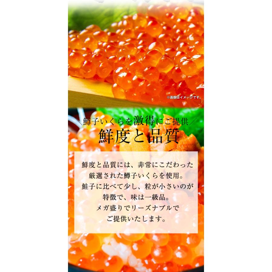 鱒子いくら イクラ 醤油漬け 600g入り いくら丼 3色丼 魚卵 業務用 食品 おかず お弁当 お取り寄せ 歳末 お歳暮 年末グルメ 贈答 迎春 | おさかな問屋 魚奏 | 03