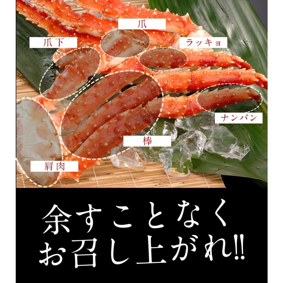 ボイル 特大タラバガニ 脚 1kg 2〜3人前 5L かに カニ 蟹 たらば たらばがに タラバ蟹 たらばかに 歳末 お歳暮 年末グルメ 贈答 迎春 | おさかな問屋 魚奏 | 18