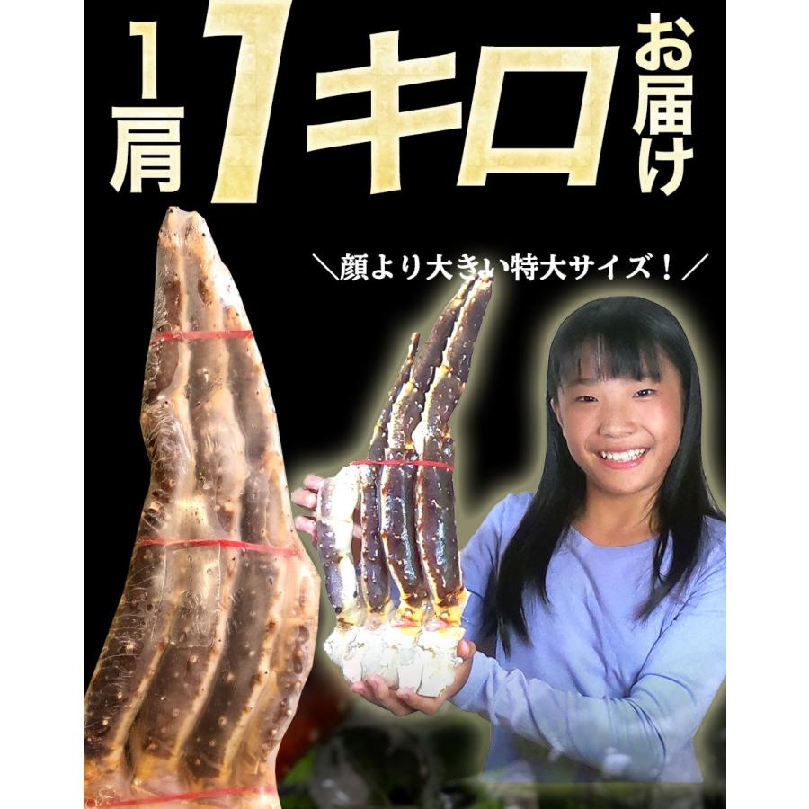 特大 生 タラバガニ 脚 1kg 5Lサイズ 2〜3人前 かに カニ 蟹 たらば 歳末 お歳暮 年末グルメ 贈答 迎春 | おさかな問屋 魚奏 | 04