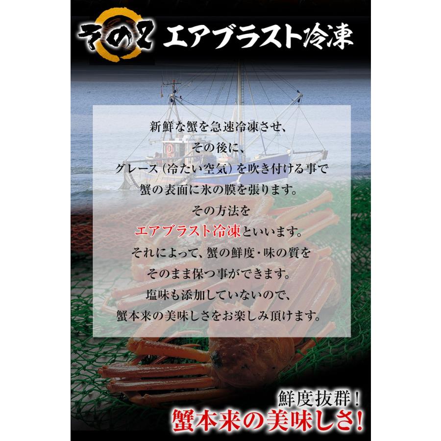 訳あり ボイル ズワイガニ 姿 特大 2尾 約1.2kg ずわいがに ギフトかに カニ 蟹 歳末 お歳暮 年末グルメ 贈答 迎春 | おさかな問屋 魚奏 | 08