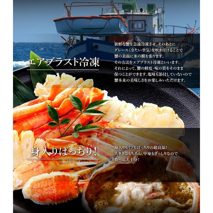 ボイル 三大蟹セット タラバガニ 肩 ズワイガニ 毛がに 総重量 約4.6〜4.8kg たらば ずわい 毛蟹 歳末 お歳暮 年末グルメ 贈答 迎春 | おさかな問屋 魚奏 | 08