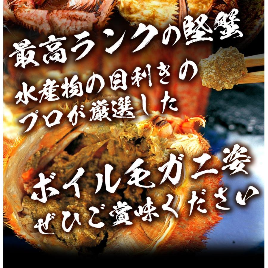 訳あり 特大 ボイル 蟹 姿まるごと満足セット ズワイガニ 花咲ガニ 毛ガニ 総重量約2.0〜2.2kg 歳末 お歳暮 年末グルメ 贈答 迎春 | おさかな問屋 魚奏 | 10