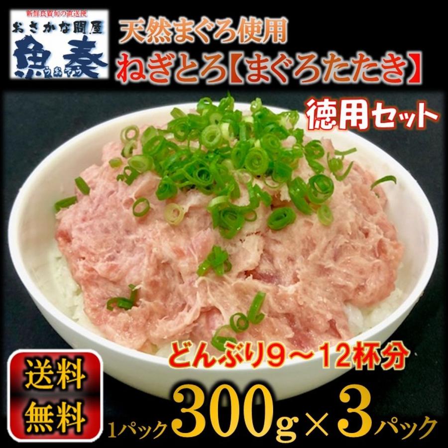 まぐろ ネギトロ 300g×3パック 訳あり マグロ 鮪 冷凍マグロ 天然鮪 粗引き 刺身 海鮮 三角チューブ 歳末 お歳暮 年末グルメ 贈答 迎春 | おさかな問屋 魚奏 | 10