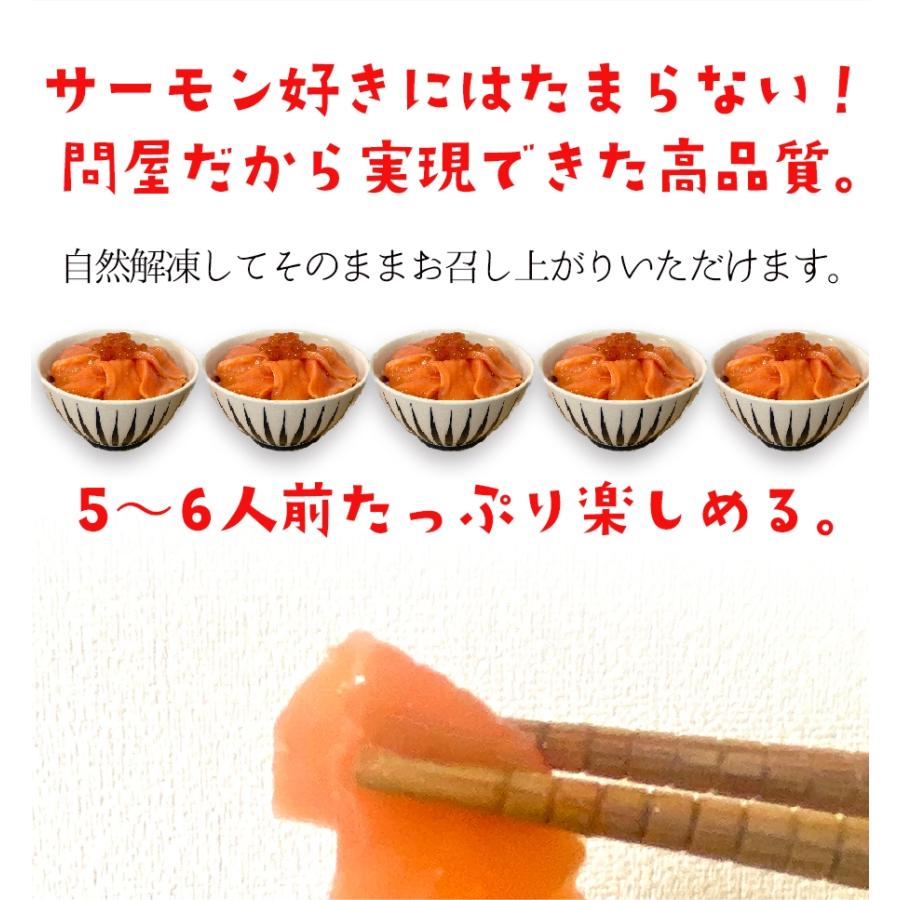 訳あり サーモン 切り落とし 500g たっぷり メガ盛り 切落し 生食用 海鮮 お試し 在宅 母の日 父の日 敬老 お中元 お歳暮 ギフト｜uosou｜05